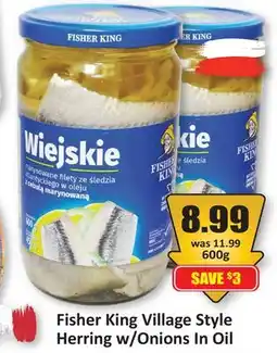 Starsky Fisher King Village Style Herring w/Onions In Oil offer