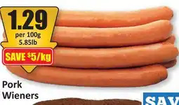 Starsky Pork Wieners offer