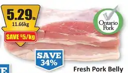 Starsky Fresh Pork Belly offer