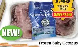 Starsky Frozen Baby Octopus offer