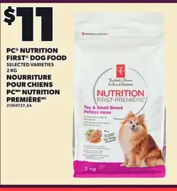Independent City Market PC NUTRITION FIRST DOG FOOD offer