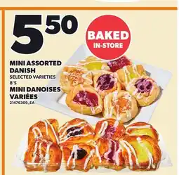 Independent City Market MINI ASSORTED DANISH, 8'S offer
