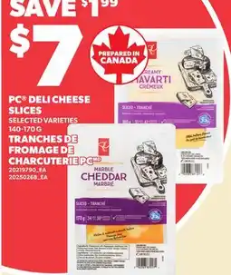 Independent City Market PC DELI CHEESE SLICES offer