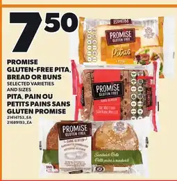 Independent City Market PROMISE GLUTEN-FREE PITA BREAD OR BUNS offer