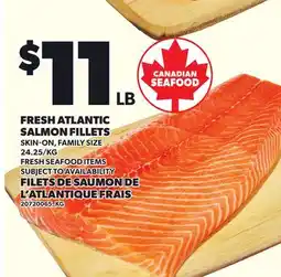 Independent City Market FRESH ATLANTIC SALMON FILLETS offer