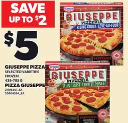 Independent City Market GIUSEPPE PIZZA offer
