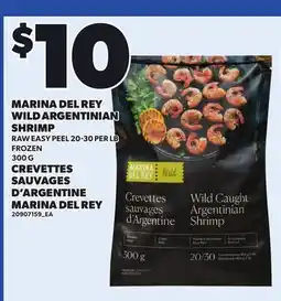 Independent City Market MARINA DEL REY WILD ARGENTINIAN SHRIMP offer