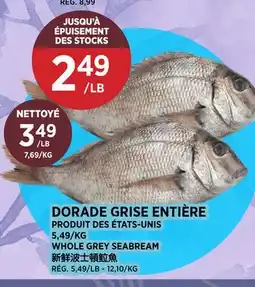 Kim Phat WHOLE GREY SEABREAM offer