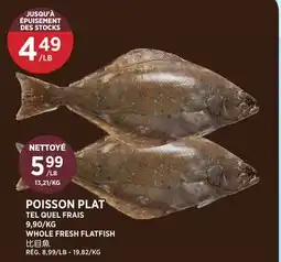 Kim Phat WHOLE FRESH FLATFISH offer