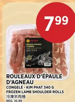 Kim Phat KIM PHAT FROZEN LAMB SHOULDER ROLLS offer