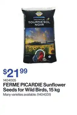 Patrick Morin Sunflower Seeds for Wild Birds offer