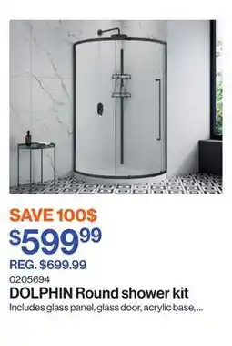 Patrick Morin Round shower kit offer