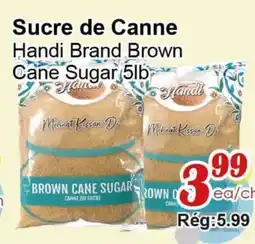 Marche C&T Handi Brand Brown Cane Sugar 5lb offer