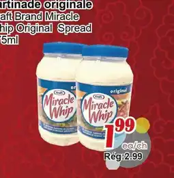 Marche C&T Kraft Brand Miracle Whip Original Spread offer