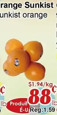 Marche C&T orange Sunkist offer