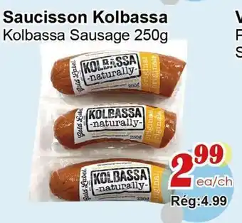 Marche C&T Saucisson Kolbassa offer