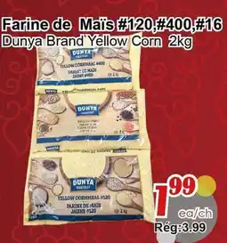 Marche C&T Farine de Maïs #120,#400#16 Dunya Brand Yellow Corn offer