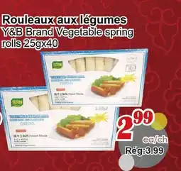 Marche C&T Rouleaux aux légumes offer