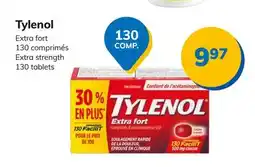 Accès pharma Tylenol Extra strength 130 tablets offer