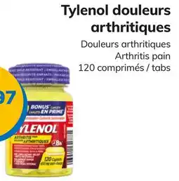 Accès pharma Tylenol Arthritis pain offer