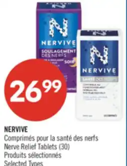 Pharmaprix NERVIVE Nerve Relief Tablets (30) offer