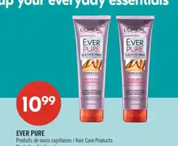 Pharmaprix EVER PURE Hair Care Products offer