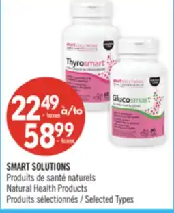 Pharmaprix SMART SOLUTIONS Natural Health Products offer