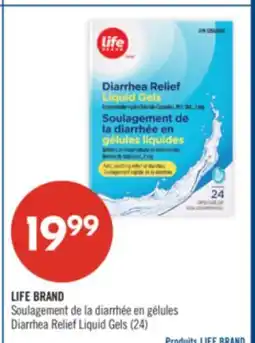 Pharmaprix LIFE BRAND Diarrhea Relief Liquid Gel offer