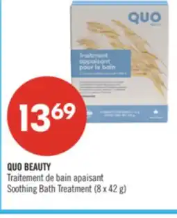 Pharmaprix QUO BEAUTY Soothing Bath Treatment (8x42 g) offer