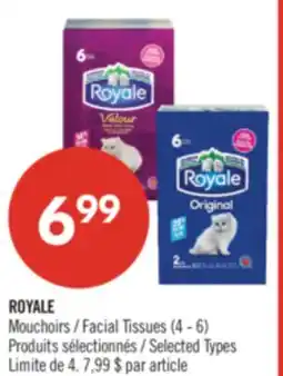 Pharmaprix ROYALE Facial Tissues (4 - 6) offer