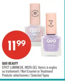 Pharmaprix QUO BEAUTY INSTA GEL or Nail Enamel or Treatment offer