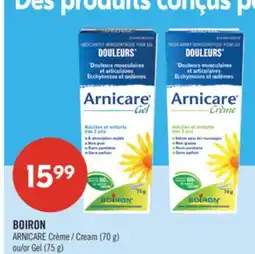 Pharmaprix BOIRON ARNICARE Cream (70 g) or Gel (75 g) offer