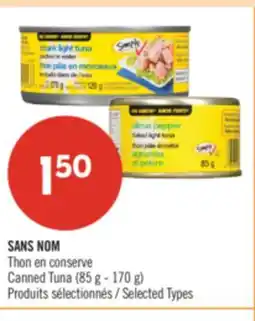 Pharmaprix NO NAME Canned Tuna offer