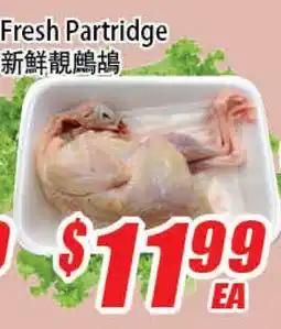 WinCo Food Mart Fresh Partridge offer