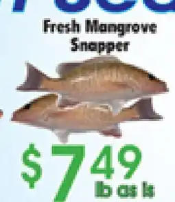 Danforth Food Market Fresh Mangrove Snapper offer