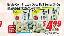 WinCo Food Mart Eagle Coin Frozen Dace Ball Series offer