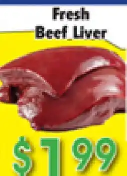 Danforth Food Market Fresh Beef Liver offer