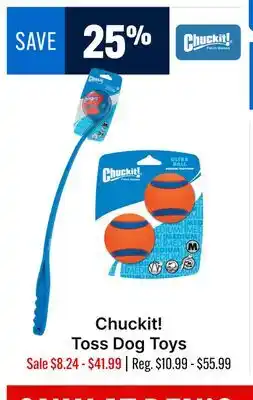 Ren’s Pets Depot Chuckit! Toss Dog Toys offer