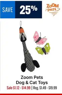 Ren’s Pets Depot Zoom Pets Dog & Cat Toys offer