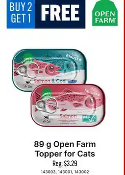 Ren’s Pets Depot Open Farm Topper for Cats offer