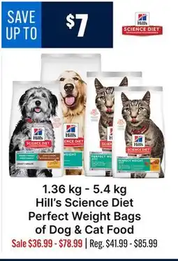 Ren’s Pets Depot Hill's Science Diet Perfect Weight Bags of Dog & Cat Food offer