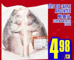 Marché Lian Tai TÊTE DE CARPE ARGENTÉE offer