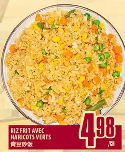 Marché Lian Tai RIZ FRIT AVEC HARICOTS VERTS offer