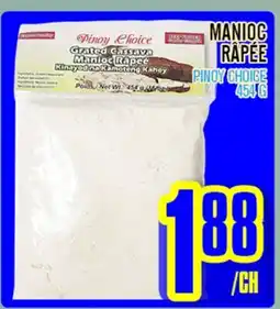 Marché Lian Tai PINIOY CHOICE MANIOC RÂPÉE offer