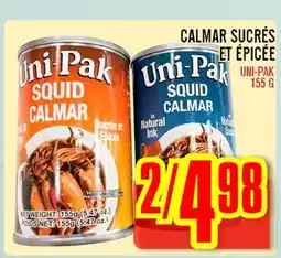 Marché Lian Tai UNI-PAK SQUID offer