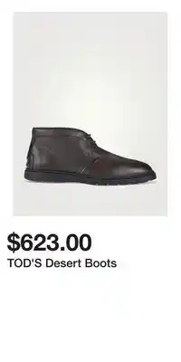 Holt Renfrew TOD'S Desert Boots offer