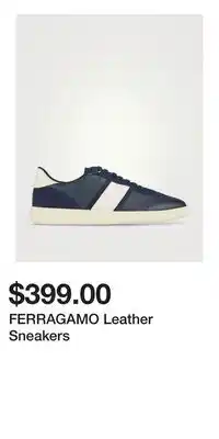 Holt Renfrew FERRAGAMO Leather Sneakers offer