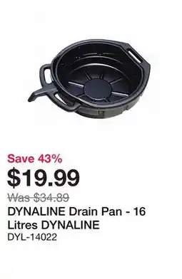 Bumper to Bumper DYNALINE Drain Pan - 16 Litres offer