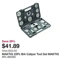 Bumper to Bumper MAKTIG 22Pc Brk Caliper Tool Set offer