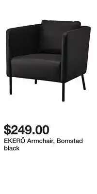 IKEA EKERÖ Armchair, Bomstad black offer